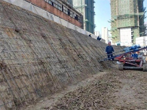 阜平建筑边坡支护