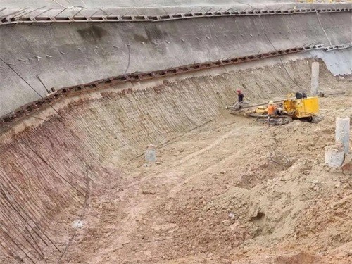 阜平基坑边坡加固