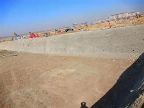 阜平高铁桩基础建设